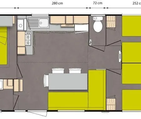 Mobilhome 3 Chambres Et Terrasse Quinson